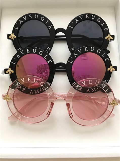 gucci l aveugle par amour sunglasses white|Market Research: Gucci’s “‘L’Aveugle Par Amour’ .